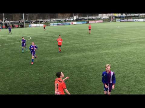 BTV JO13-1 - Volendam JO13-1 (1e helft- 04-03-2017)