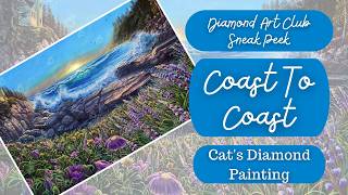 Diamond Art Club Sneak Peek | Coast To Coast by Dakota Daetwiler | This Kit Is Stunning!!