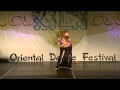 Nadia Stoykova 2d LAYALI Bulgaria Oriental dance festival 2014
