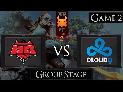 Dota 2 HellRaisers vs Cloud 9 | Dota PIT Season 2