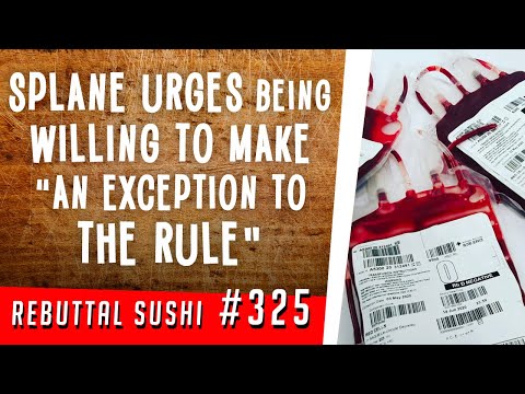 David Splane urges being willing to make "an exception to the rule"