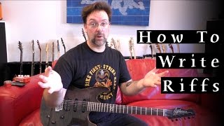 How To Write Riffs - Rob Chapman (Q&A)