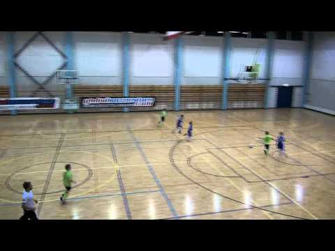 1/2 Elva Indoor Cup'13  FK Baltika vs Kivioli FC Irbis (2003.dz.g.) HD