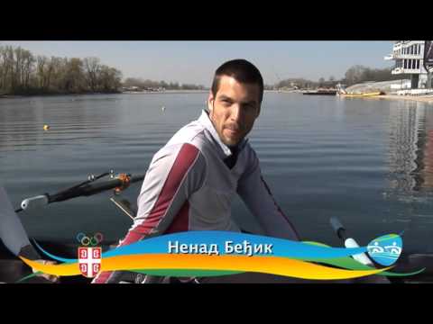 Veslači Miloš Vasić i Nenad Beđik na putu za Rio