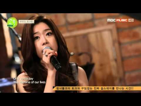 140227 Girl's Day (Sojin & Minah) - Someone Like You @ Picnic Live