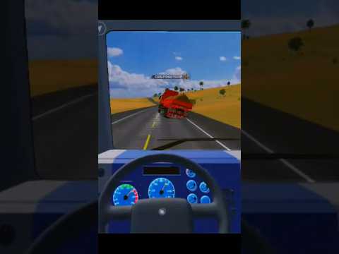 Drivers jobs online simulator scania fazendo quebra de asa #gameshorts #caminhão #djos