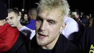 &#39;MY BROTHER LOGAN WILL KNOCK HIM OUT IN THE 5th!&#39; -  JAKE PAUL CHILLING MESSAGE TO KSI AFTER CHAOS