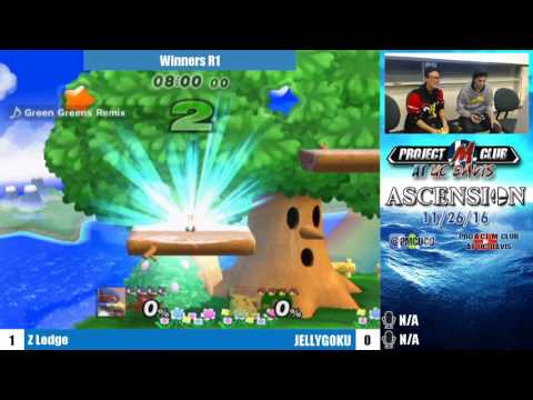 “Ascension 11/26/16” - Z Ledge (Falco) v. JELLYGOKU (Pikachu) - Winners R1
