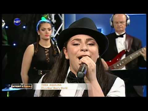 Thea Aquilina - It's A Man's World on The Entertainers