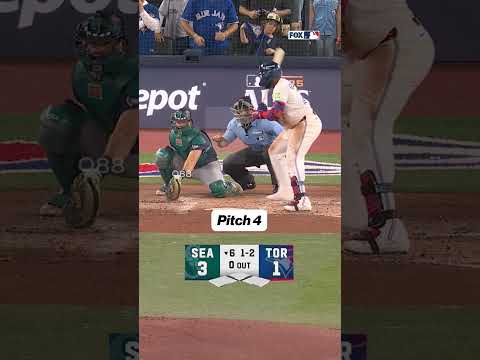 WHAT. A. BATTLE. 👏 #mlb #baseball #mariners #bluejays #pitching