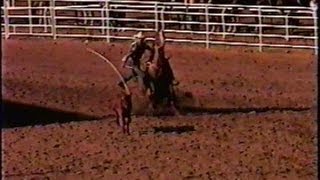 preview picture of video 'Calf Roping - Cheyenne Rodeo Year 2000 - Part 1'