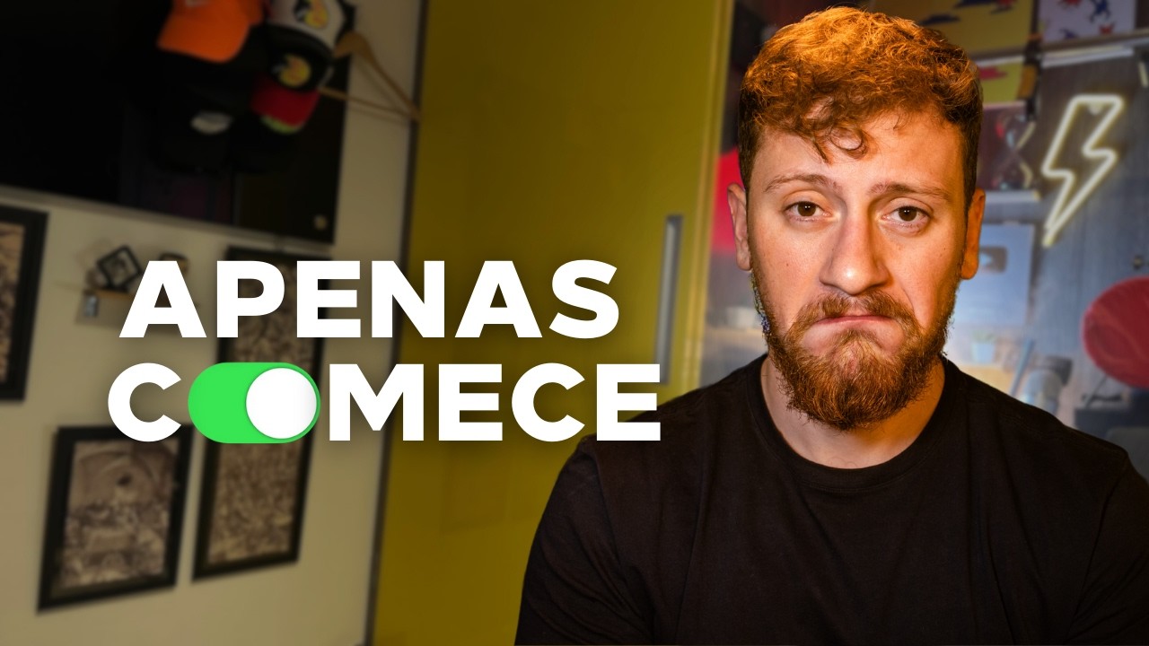 Você consumiu conteúdo suficiente. Apenas comece a criar.