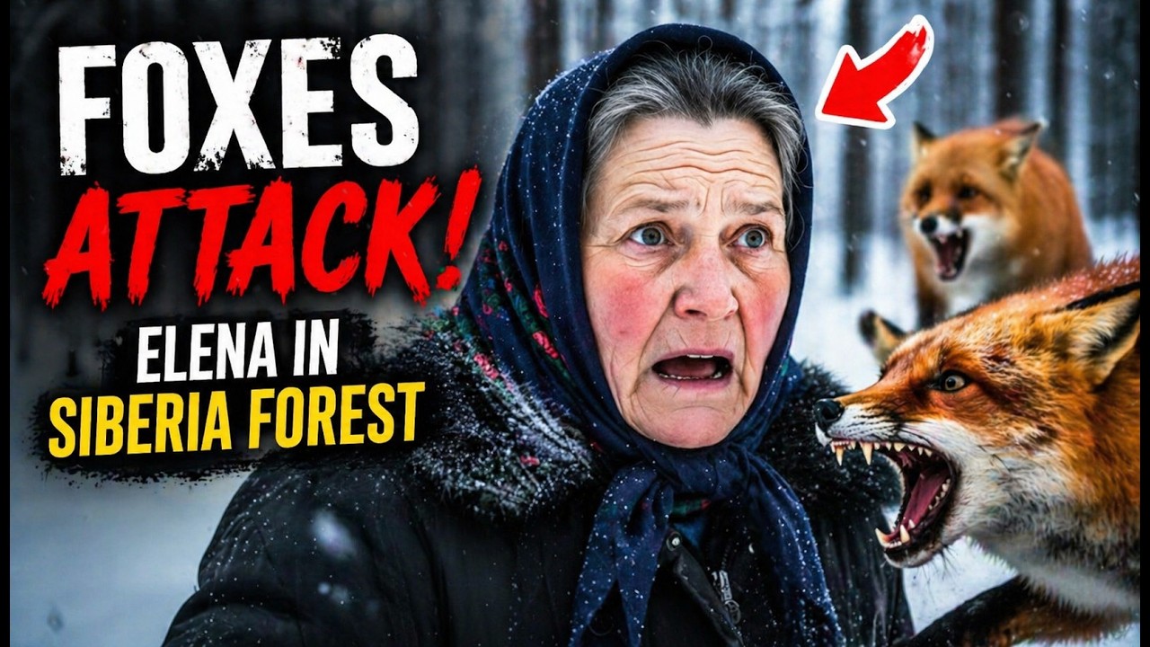 Siberian Wolf Pack Encounter — Elena Alone in the Forest At -71°F | Survival Documentary