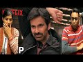 Ravi Teja's Explosive Fight Scene Reaction | Dhamaka | Netflix India