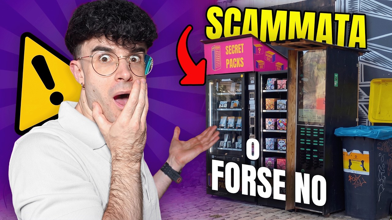 HO COMPRATO PACCHI SMARRITI DA UN DISTRIBUTORE AUTOMATICO PER STRADA A BERLINO! 😨 *SCAM o AFFARE?*