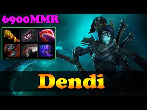 Dendi 6900 MMR Plays Phantom Assassin Vol 1 - Ranked Match Gameplay Dota 2