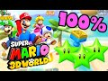 5 1 Sunshine Seaside Super Mario 3D World Switch Wii U All Green Stars Stamp
