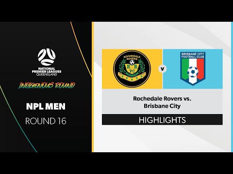 NPL Men R16 - Rochedale Rovers vs. Brisbane City Highlights