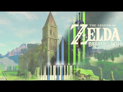 The Legend of Zelda: Breath of the Wild - The Temple of Time - Piano (Synthesia) Video