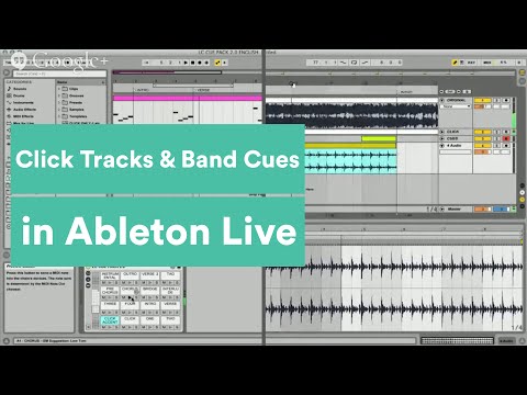 How to Create Click Tracks and Band Cues in Ableton Live