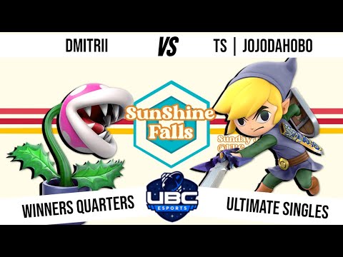 SunShine Falls - Winners Quarter Final - Dmitrii (Piranha Plant) Vs. TS | JoJoDaHoBo (Toon Link)