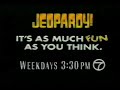 Jeopardy Promo 1991