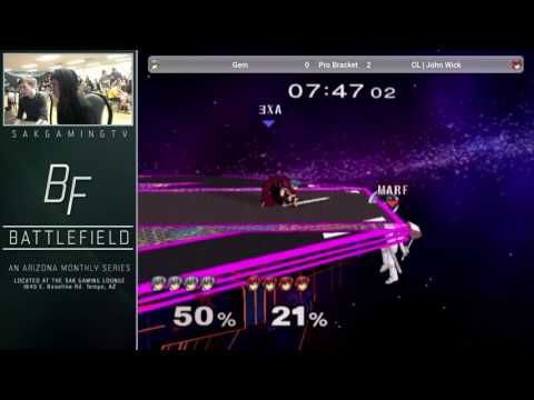 BF10 WR1 - GEM (White Marth) vs CL|John Wick (Red Marth)