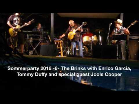Sommerparty 2016  6  The Brinks with Enrico Garcia, Tommy Duffy and special guest Jools Cooper