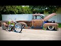 Vintage Bobber Motorcycle & Ratrod Chevy Truck - Generation Oldschool & After Hours Bikes