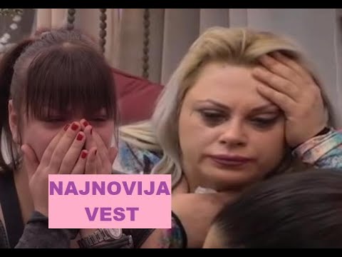 Marija VAN SEBE NAKON ŠTO je OBJAVLjENO da je MIKSI U M R L A  OD ŠOKA joj PORUČILA#zadruga#zadruga5