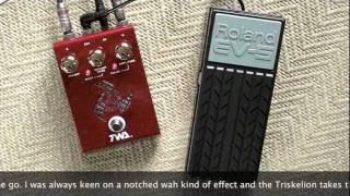 Video thumbnail for TWA: Triskelion Harmonic Energizer (with expression pedal) by Brett Kingman