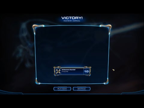 StarCraft II 10th Anniversary Campaign Achievements Hunt 65 - Timing Push
