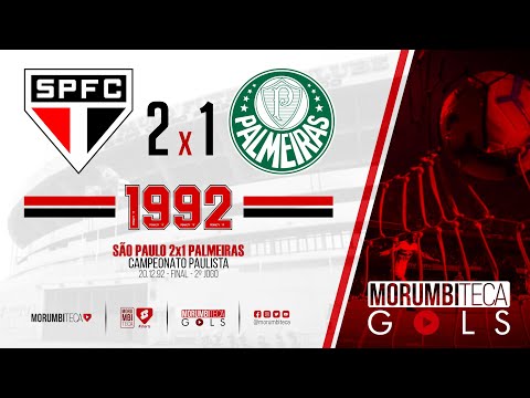 São Paulo 2x1 Palmeiras - Paulista 1992 - final - 2º jogo - 20/12/1992