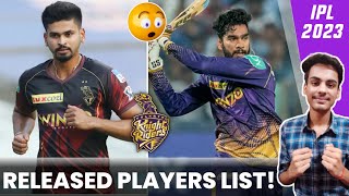 5 Players KKR set to RELEASE before 2023 Auction | KKR Released Players List | Dr. Cric Point