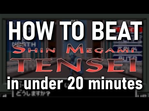 SMT1 (SFC) Any% Speedrun Tutorial (31/08/2023)