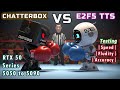 Chatterbox vs E2F5 AI Voice Clone Battle | Windows 11 | RTX 50 Series GPU | FREE | Unlimited | 5090