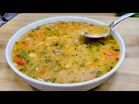 Rezept direkt aus Budapest! Weiße ungarische Suppe! Leckere Gulaschsuppe!