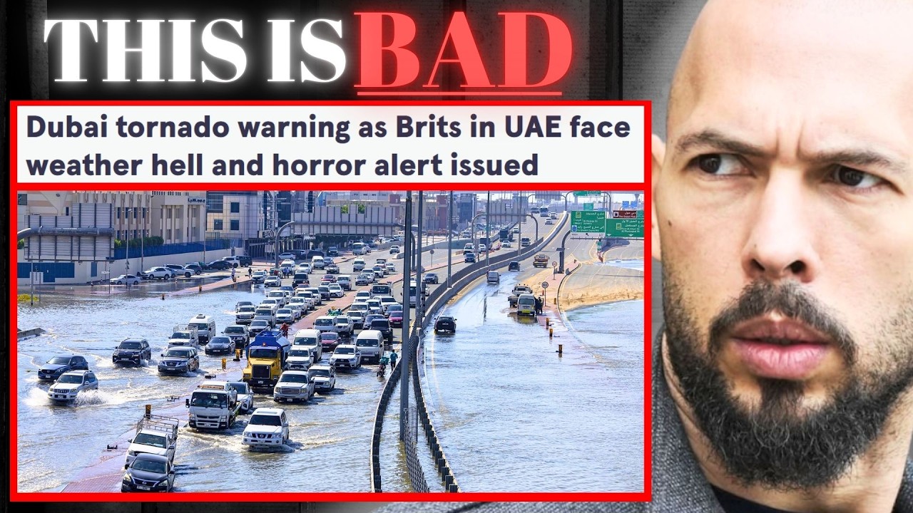 Andrew Tate Flees Dubai AGAIN After Weather Experiments