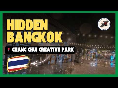 Inside Chang Chui Bangkok 🎨 Street Food, Indie Music &amp; a Rare Lockheed TriStar Plane