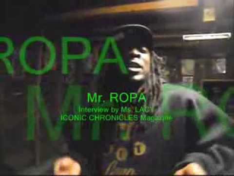 Mr. ROPA: Interview w/ ICONIC CHRONICLES Magazine:Ms. LACY