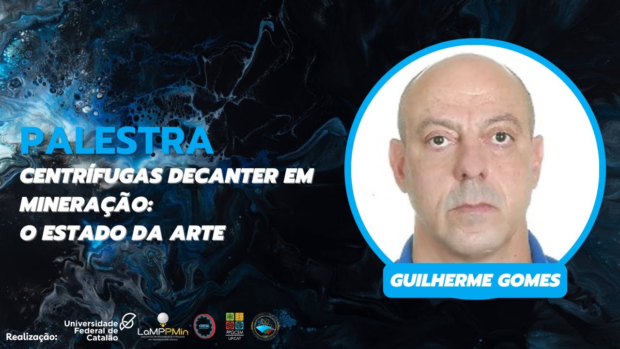 Centrífugas decanter em mineração: O estado da arte