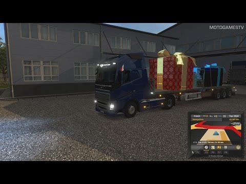 Euro Truck Simulator 2 - Gifts Delivery #1 - Bratislava to Banska Bystrica