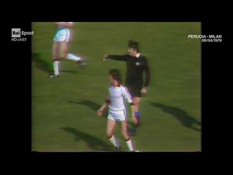 Perugia - Milan 1-1 primo tempo 08/04/1979