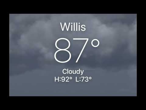 Weather In Willis Tx