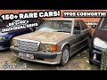 VISITING AN INSANE ABANDONED CAR COLLECTION MAYBACHMAN S SECRET STASH