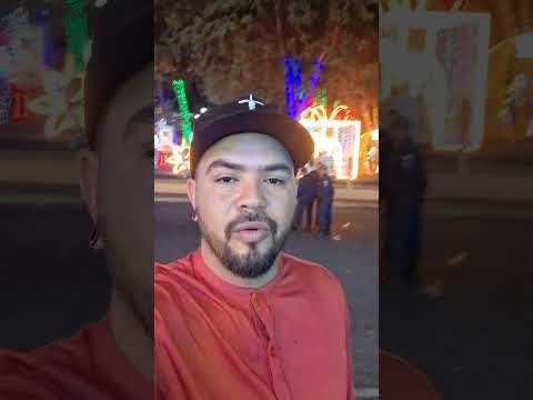 hermosa la  navidad  en Portuguesa  palacio  de Gobernación y la plaza Bolívar de Guanare.