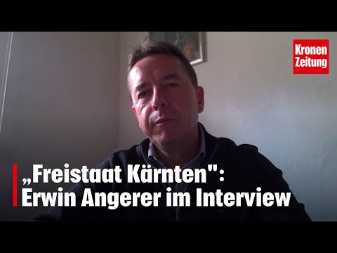 FPÖ-Spitzenkandidat Erwin Angerer: „Freistaat Kärnten ist vorstellbar“ | krone.tv NACHGEFRAGT