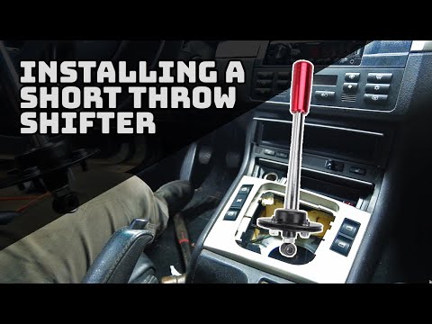 Installing a solid mount short throw shifter on our E46 track car. (2002 BMW 325i)