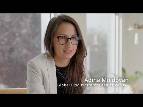 Vertiv - Customer Success Story (Adina Moldovan - Global PRM Platform Lead)