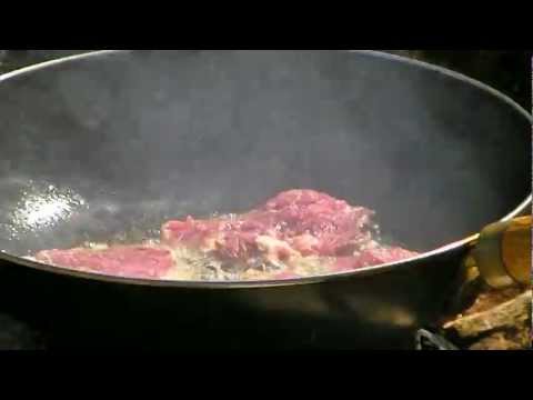 Mountain Camp Fire Lunch